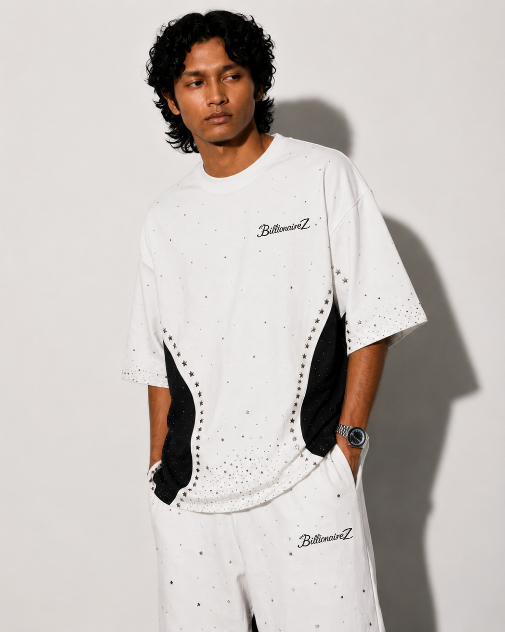 BillionaireZ VVS Galaxy Shorts Outfit Set