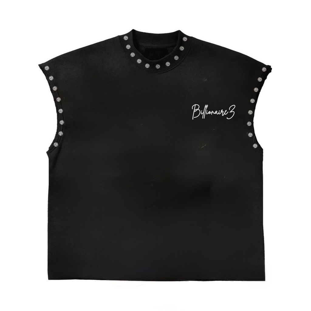 BillionaireZ Studded Power Vest Tee