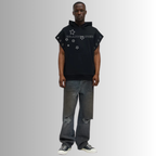 BillionaireZ Celestial Sleeveless Hoodie