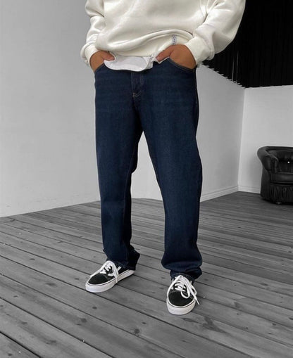 BillionaireZ Midnight Indigo Straight-Fit Jeans