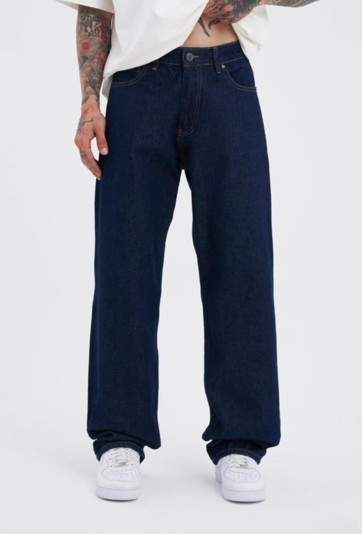 Midnight Hustle Wide-Leg Denim – BillionaireZ Drop
