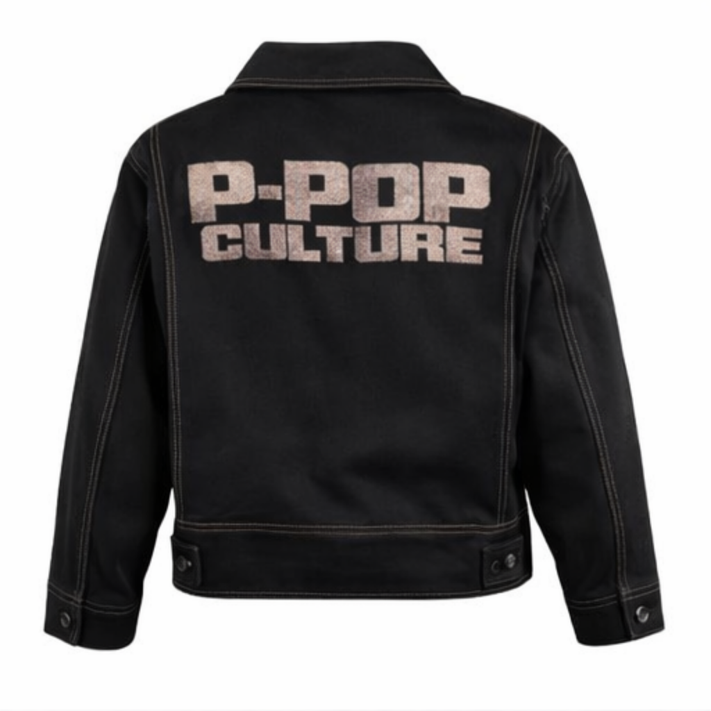 BillionaireZ P-POP Culture Rhinestone Denim Jacket