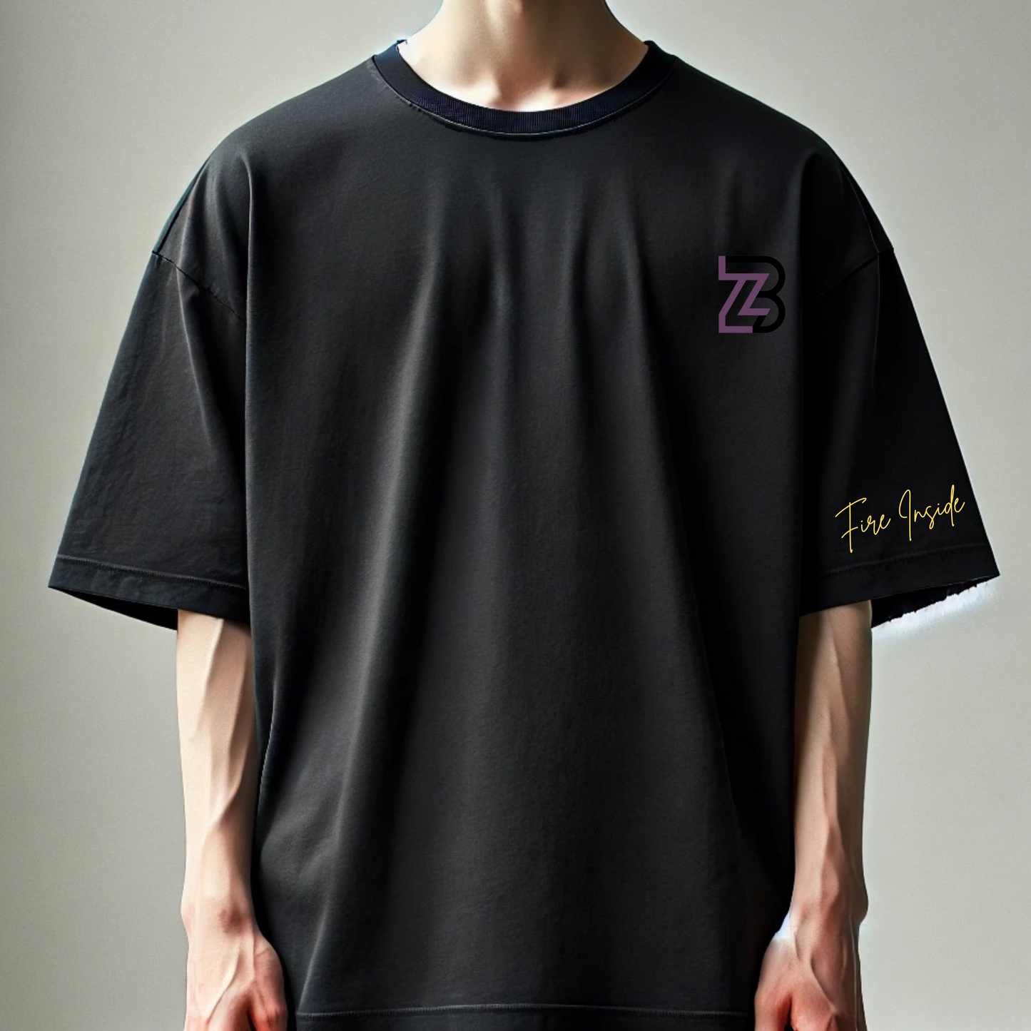 Billionairez “Crypto Blaze” Oversized Tee
