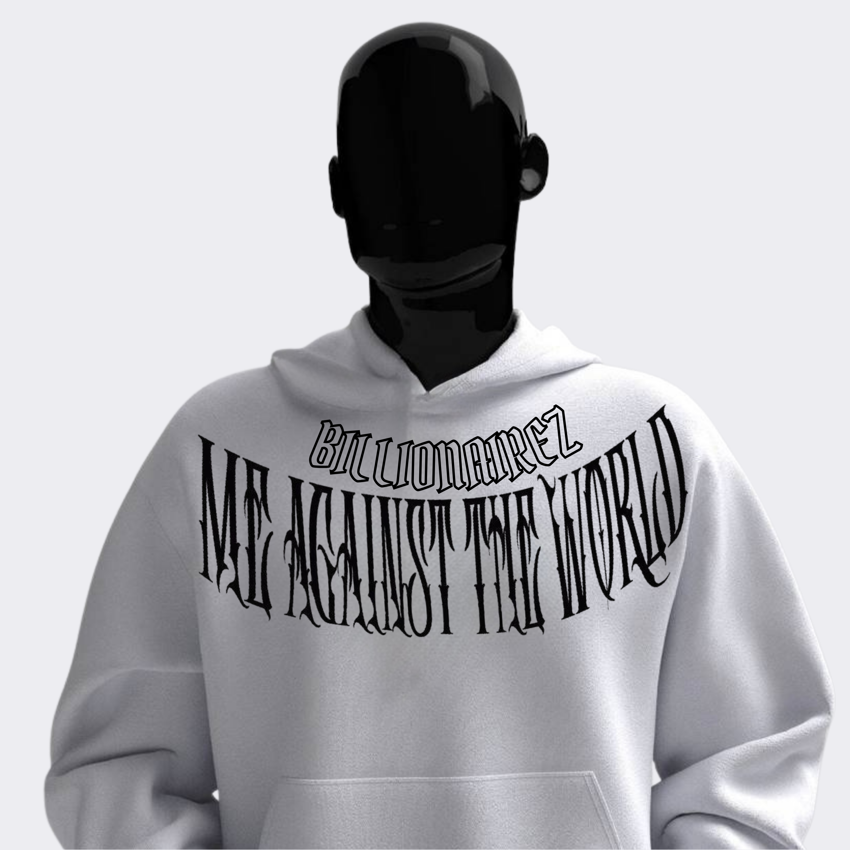 No Weapon Formed Against Me Shall Prosper Hoodie – Cloud Ash