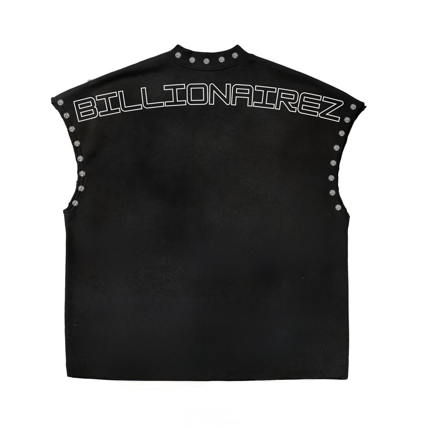 BillionaireZ Studded Power Vest Tee