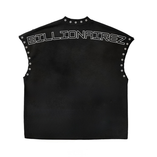BillionaireZ Studded Power Vest Tee