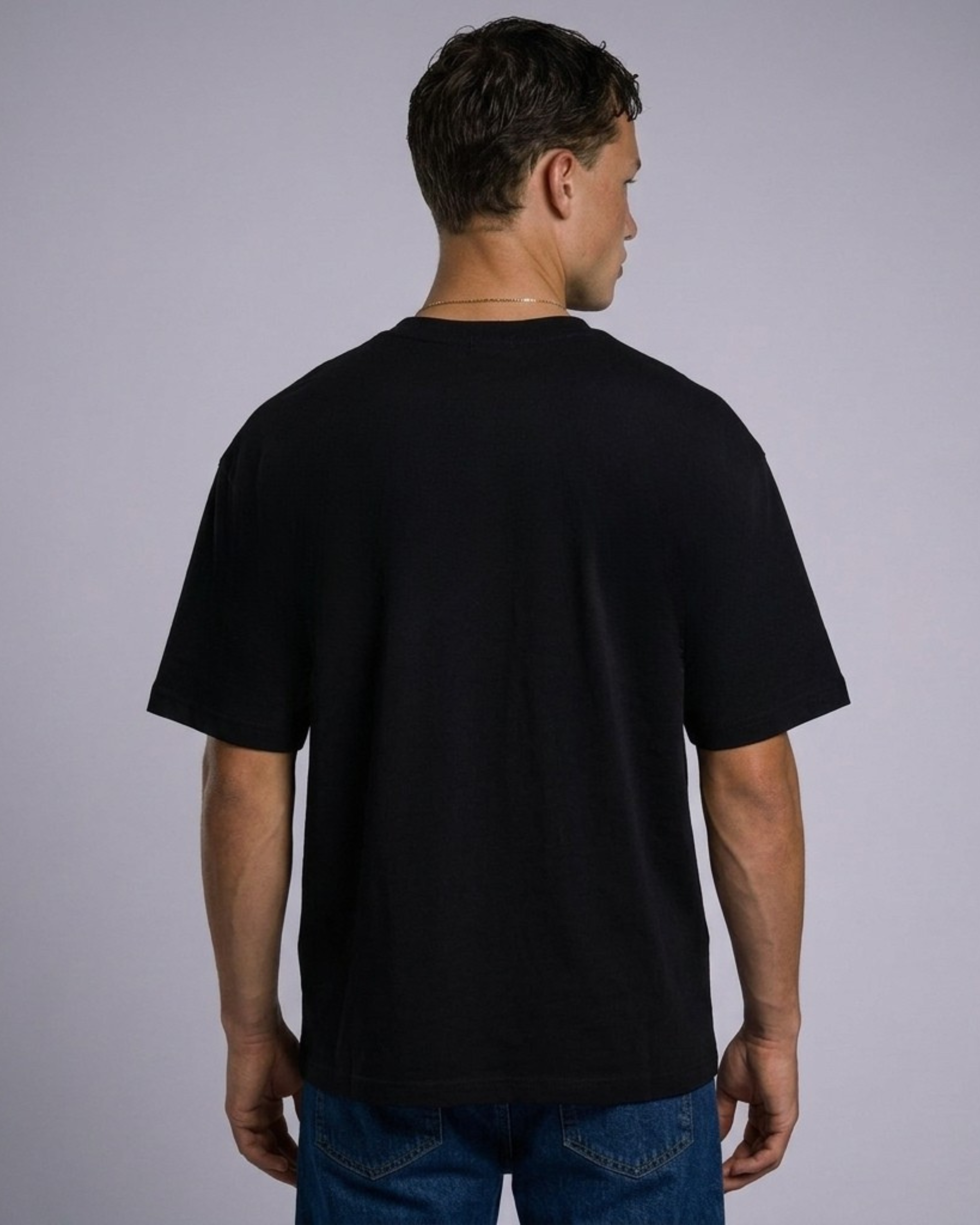 Noir Form Oversized Tee