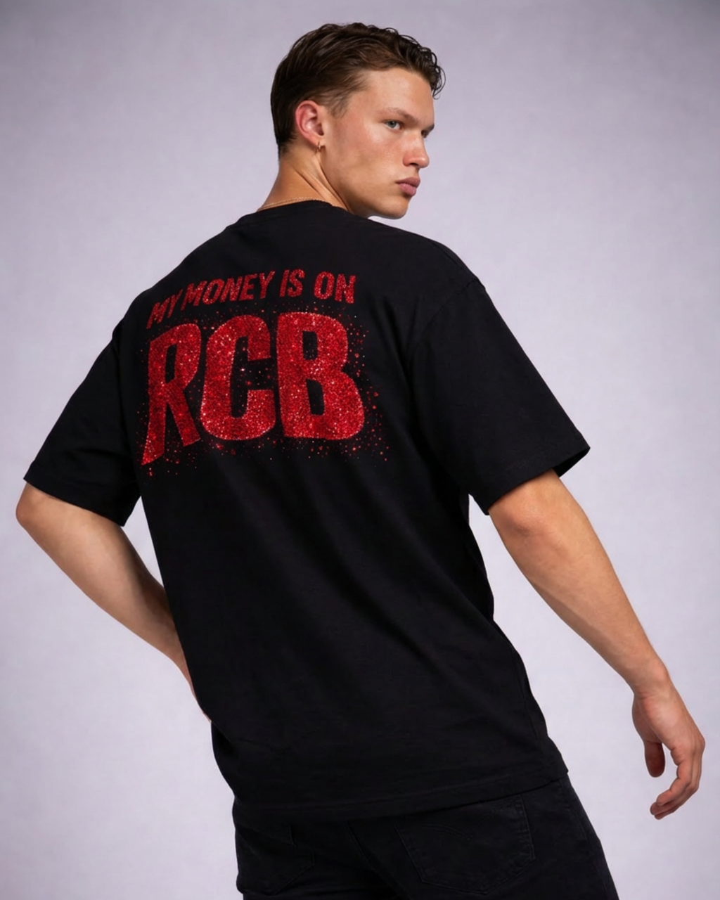 BillionaireZ Exclusive “RCB Bet” Rhinestone Tee