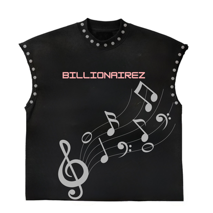 Music Junkie Studded Vest