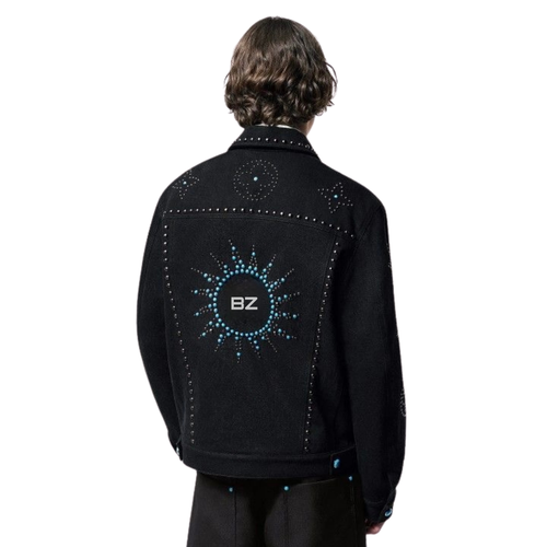 BillionaireZ Authority Studded Jacket