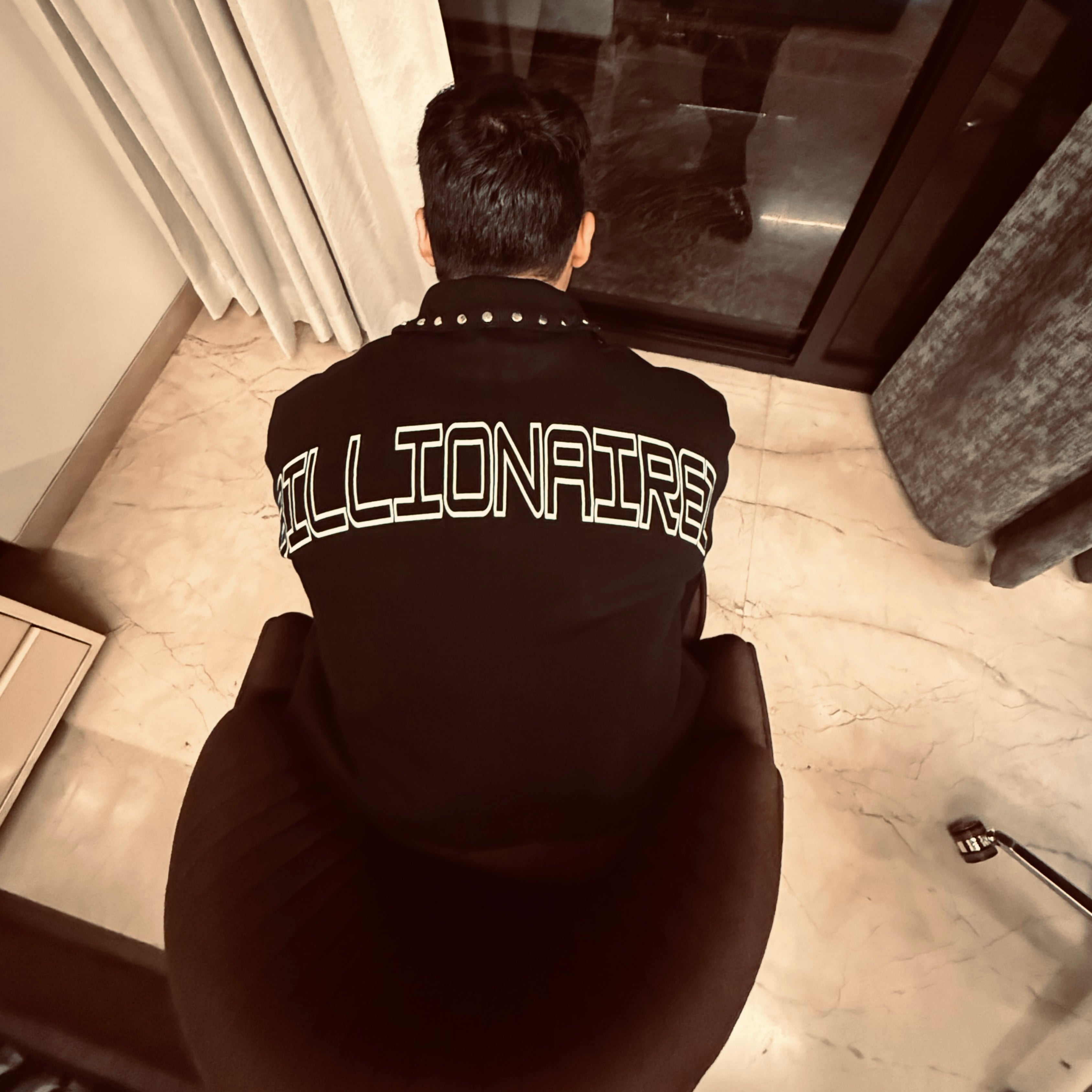 Midnight Authority Studded Coord Set