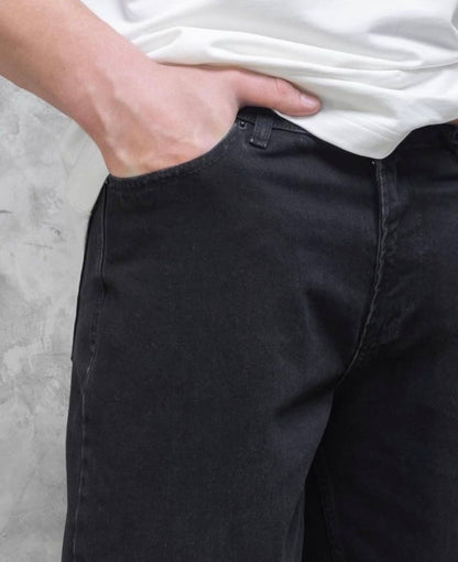 BillionaireZ Signature Relaxed-Fit Black Denim Jeans