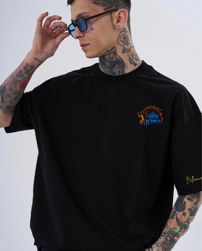 “My Money is on CSK” Oversized T-Shirt – BillionaireZ Sports Drop