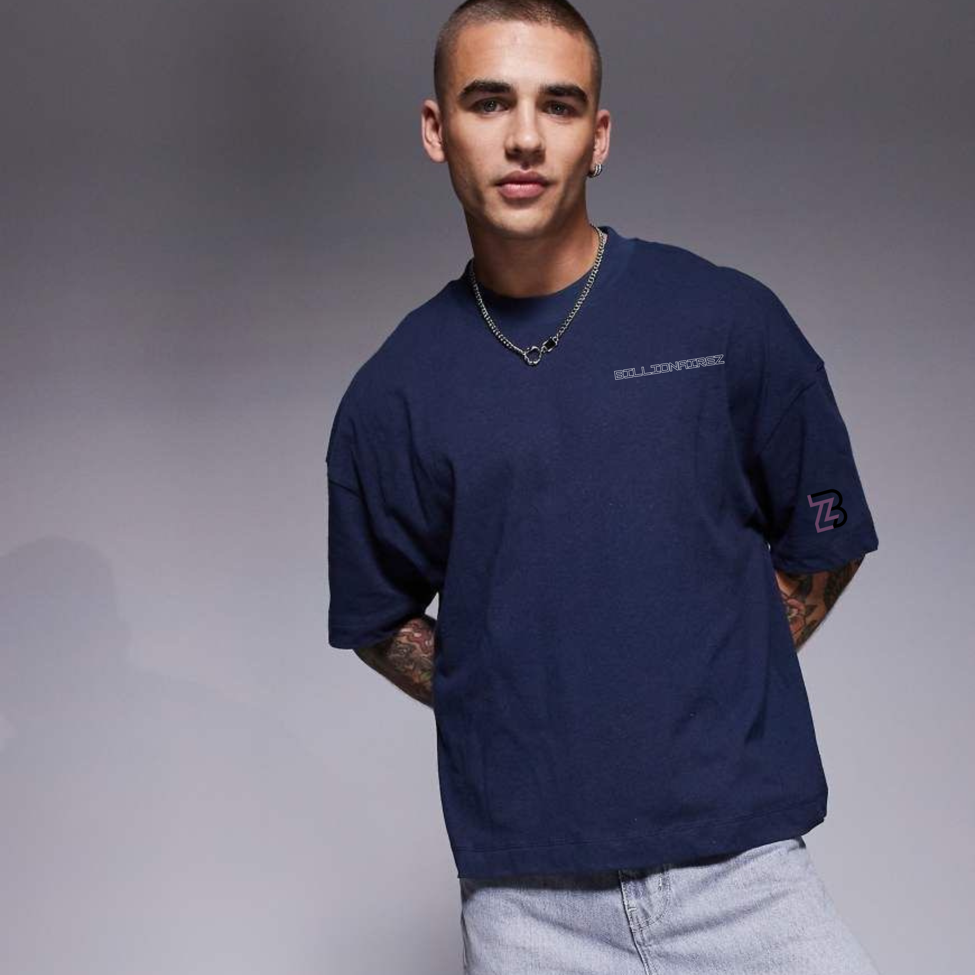 BillionaireZ ‘Ornate Prestige’ Oversized T-Shirt