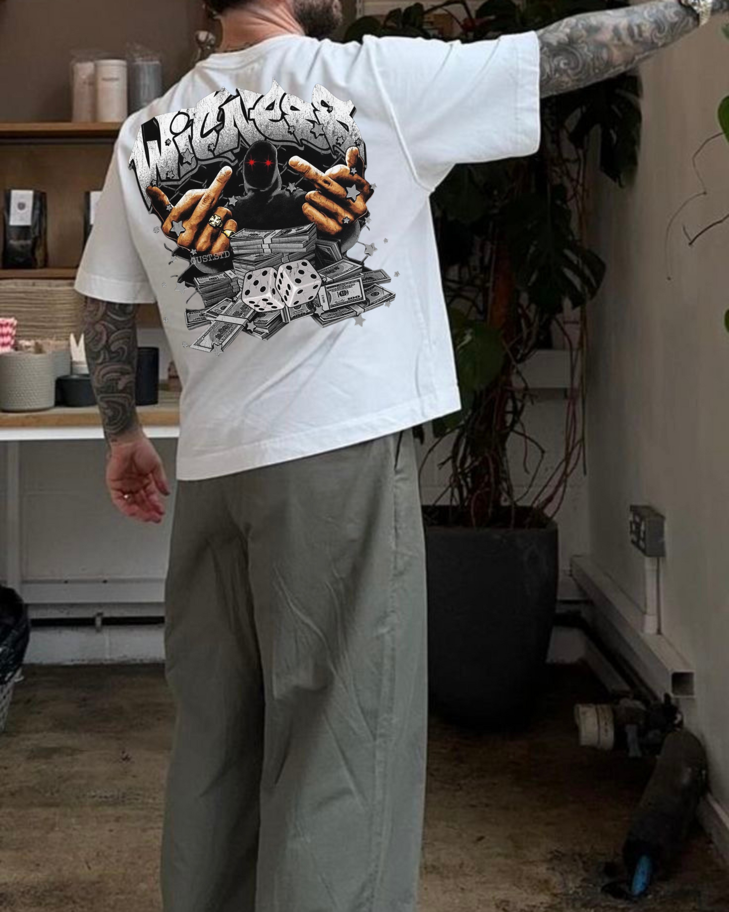 BillionaireZ “Wicked Money Moves” Oversized Tee