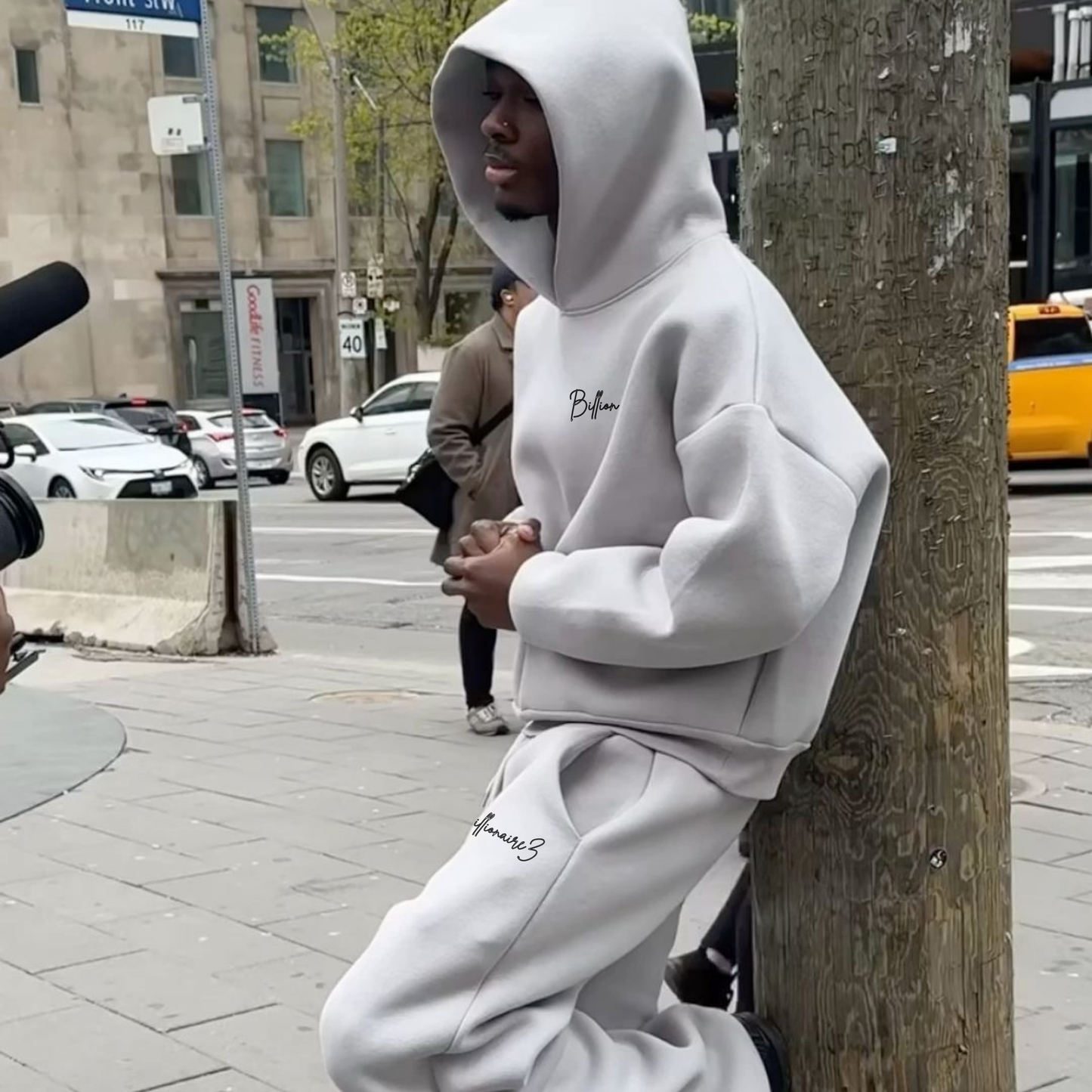 BZ Monochrome Luxe Co-Ord Set – Off White