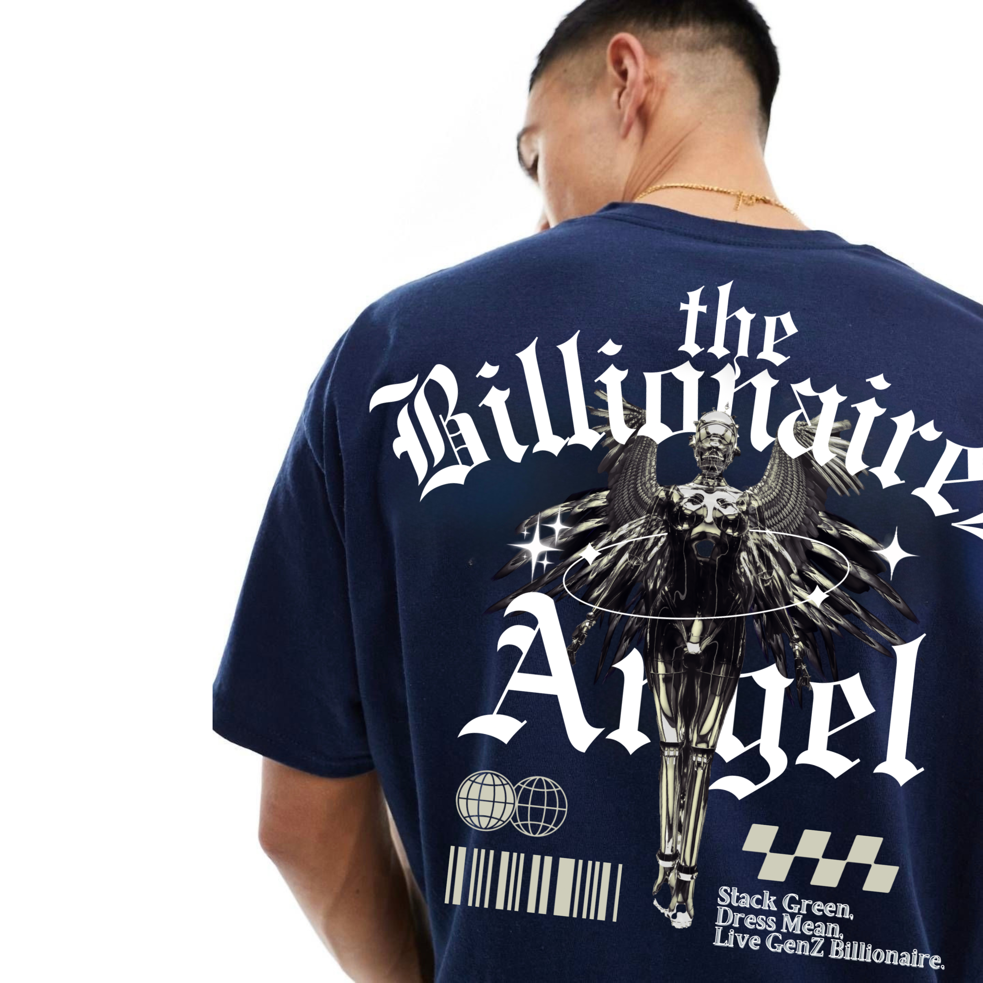BillionaireZ ‘Ornate Prestige’ Oversized T-Shirt