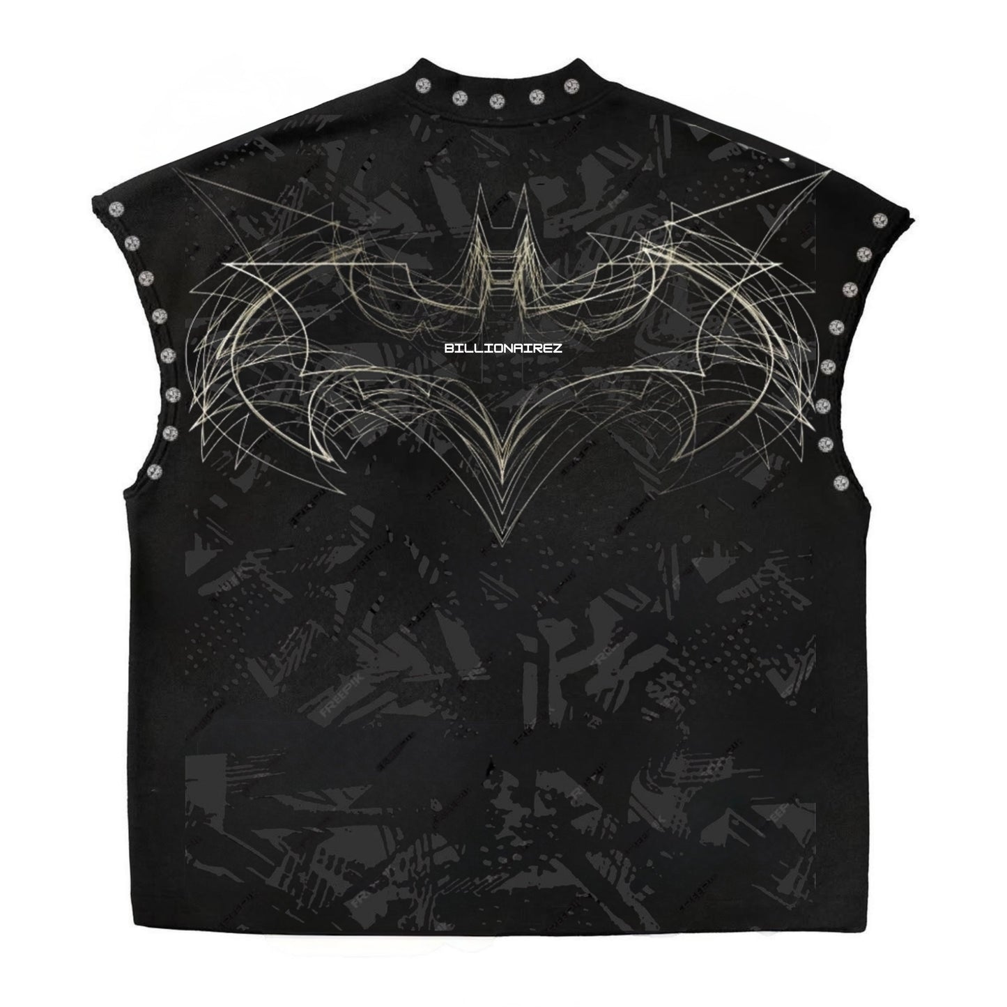 DARK CODEX BATMAN STUDDED VEST