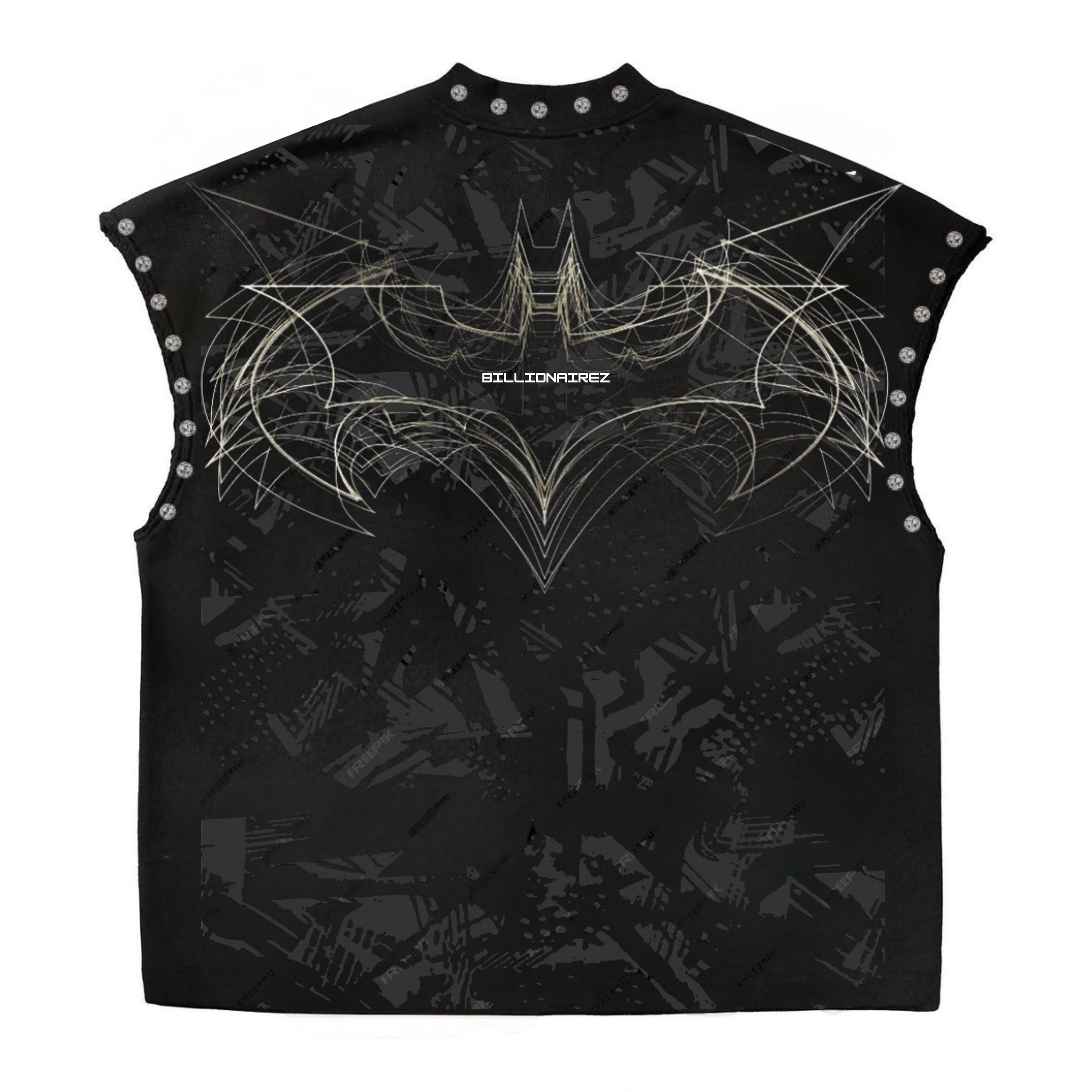 DARK CODEX BATMAN STUDDED VEST
