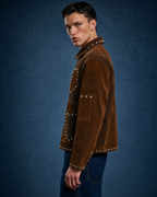 BillionaireZ Cowboy Hearts Suede Jacket