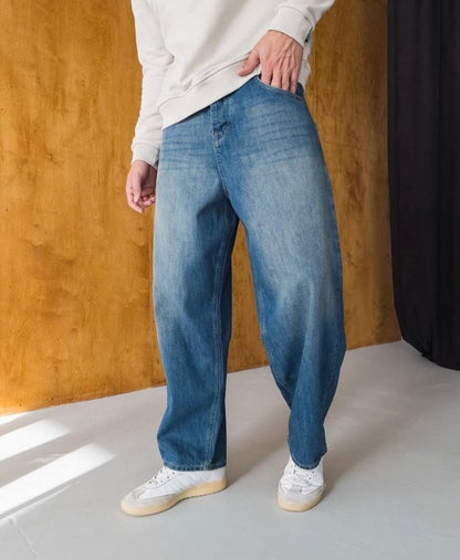 BillionaireZ Vintage Loose-Fit Denim Jeans
