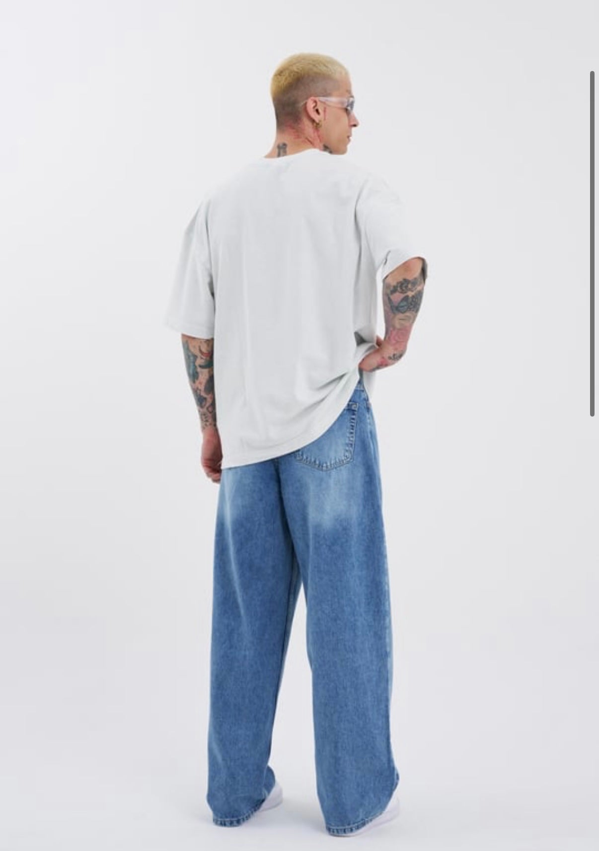 Skyfade Oversized Denim – BillionaireZ Originals