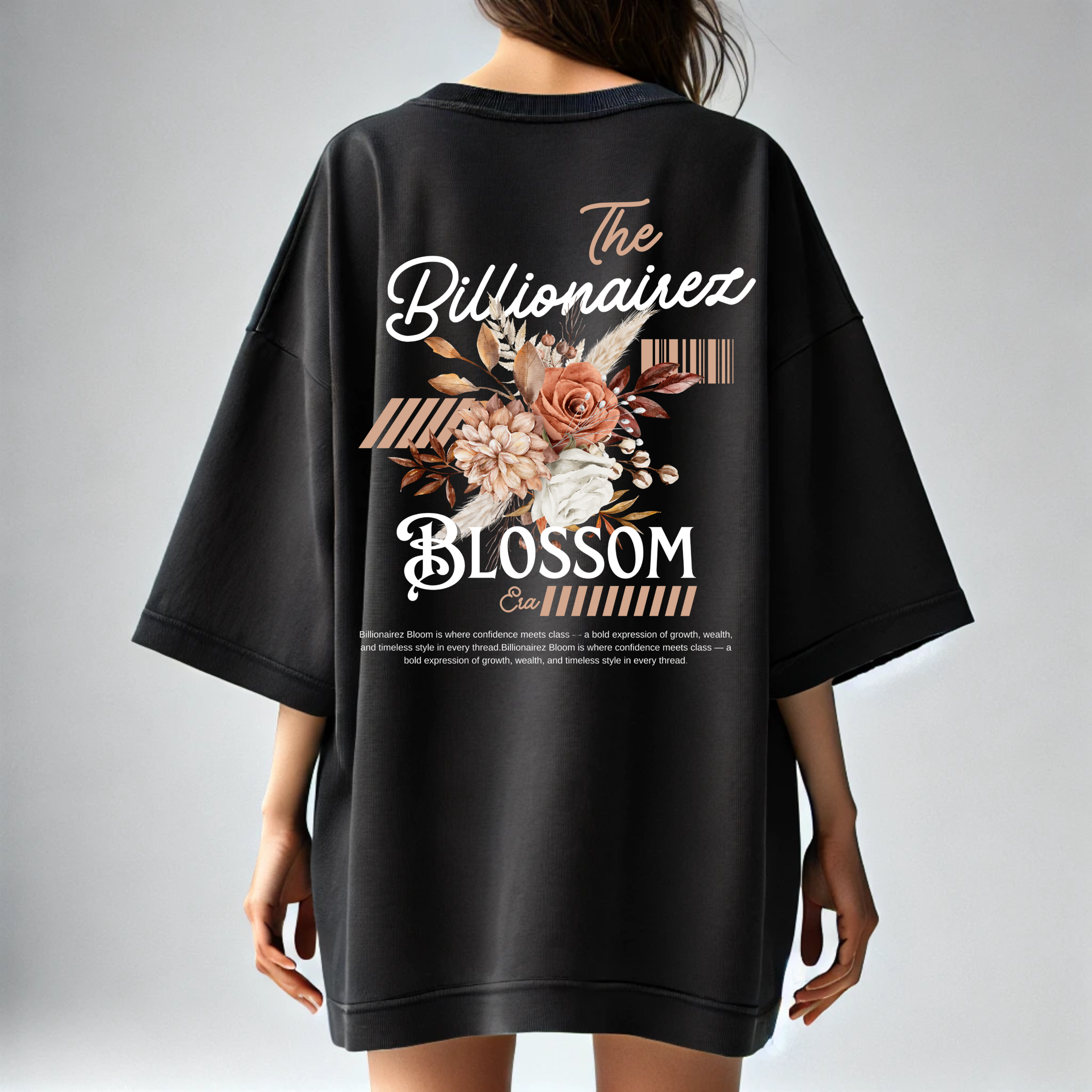 BillionaireZ Blossom Oversized Tshirt