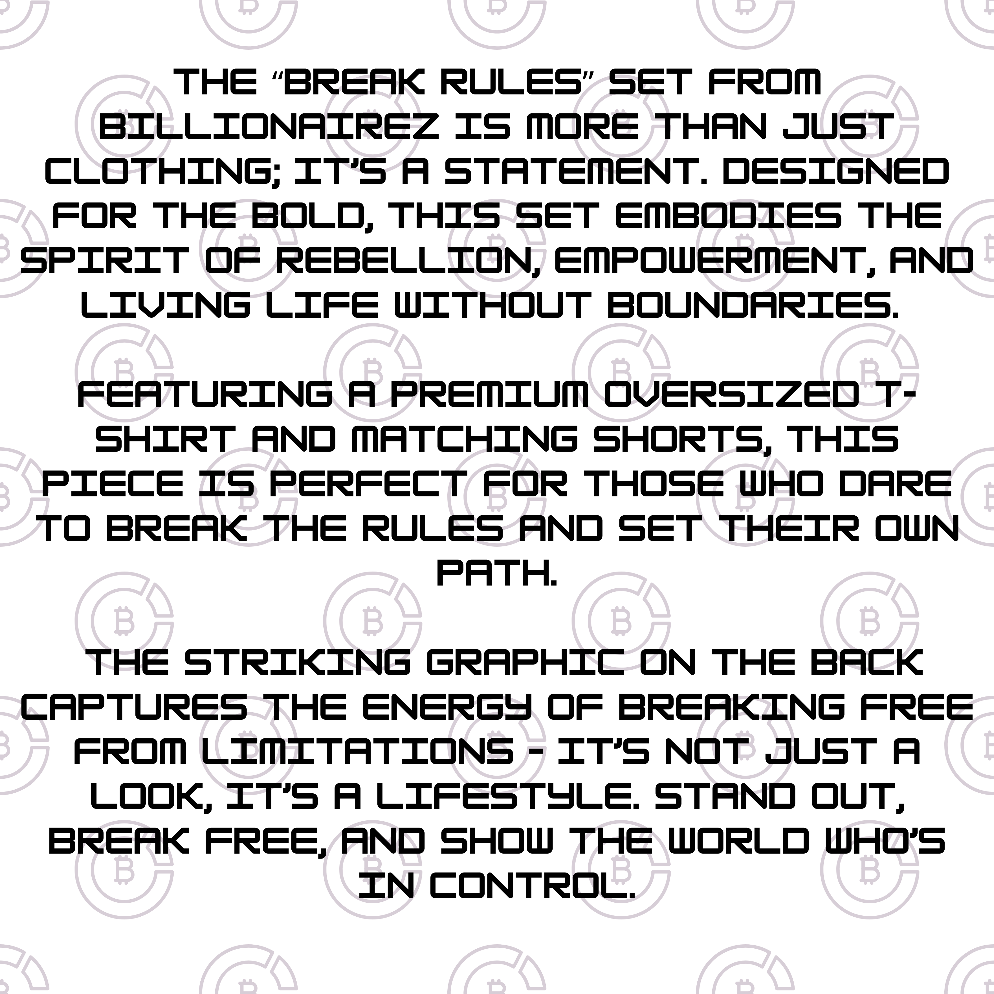 BillionaireZ “Break Rules” Set