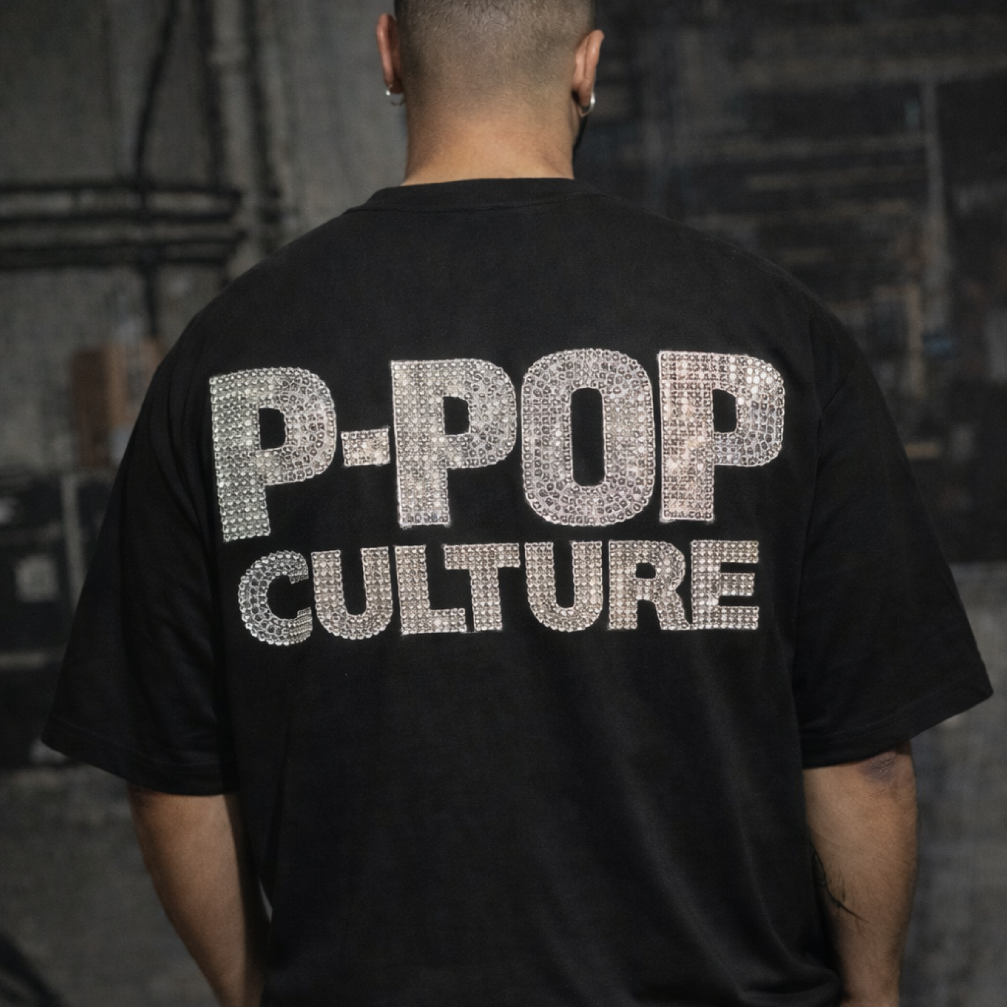 BillionaireZ – P-POP Culture Rhinestone Tee
