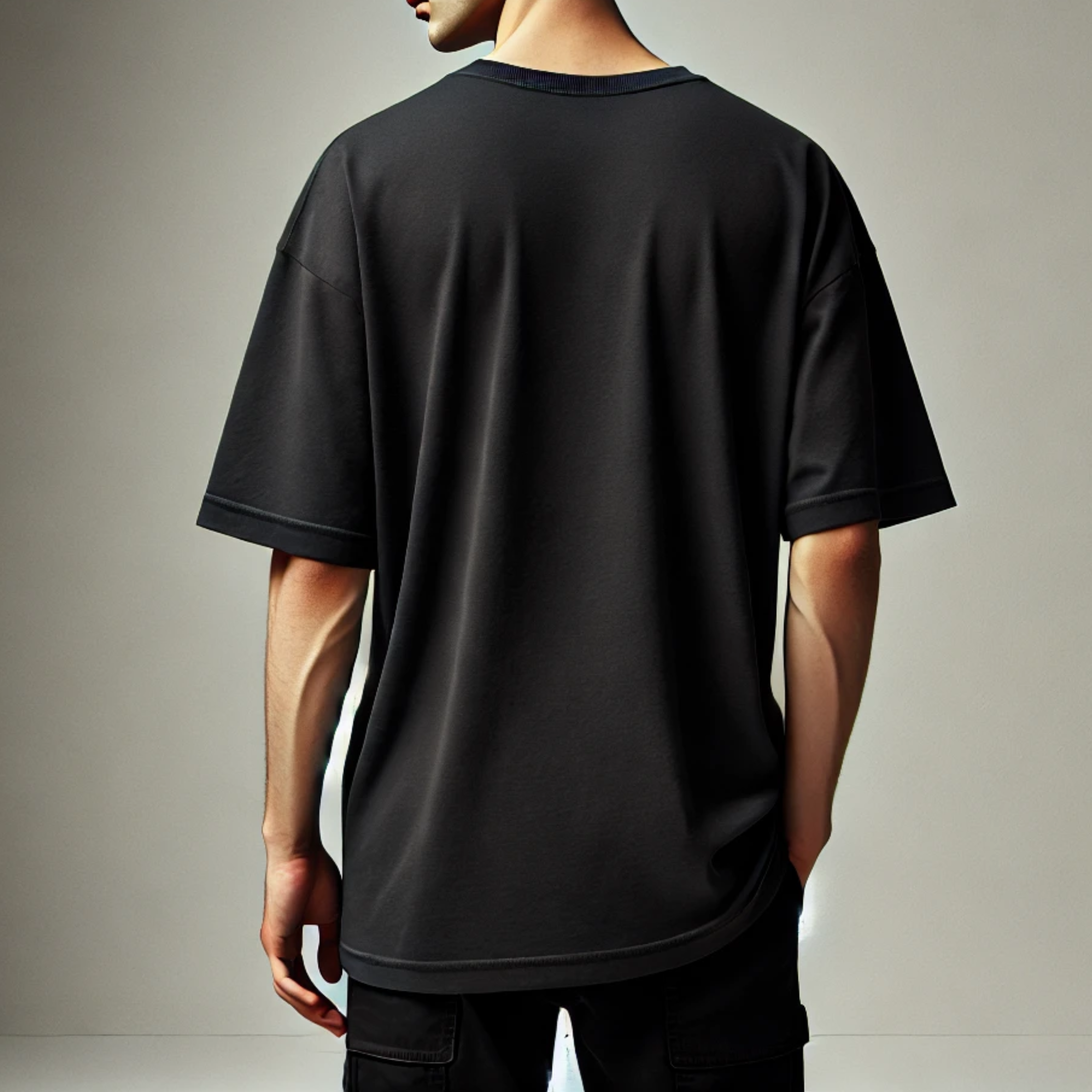 BillionaireZ Supreme Oversized T-Shirt – Onyx Black