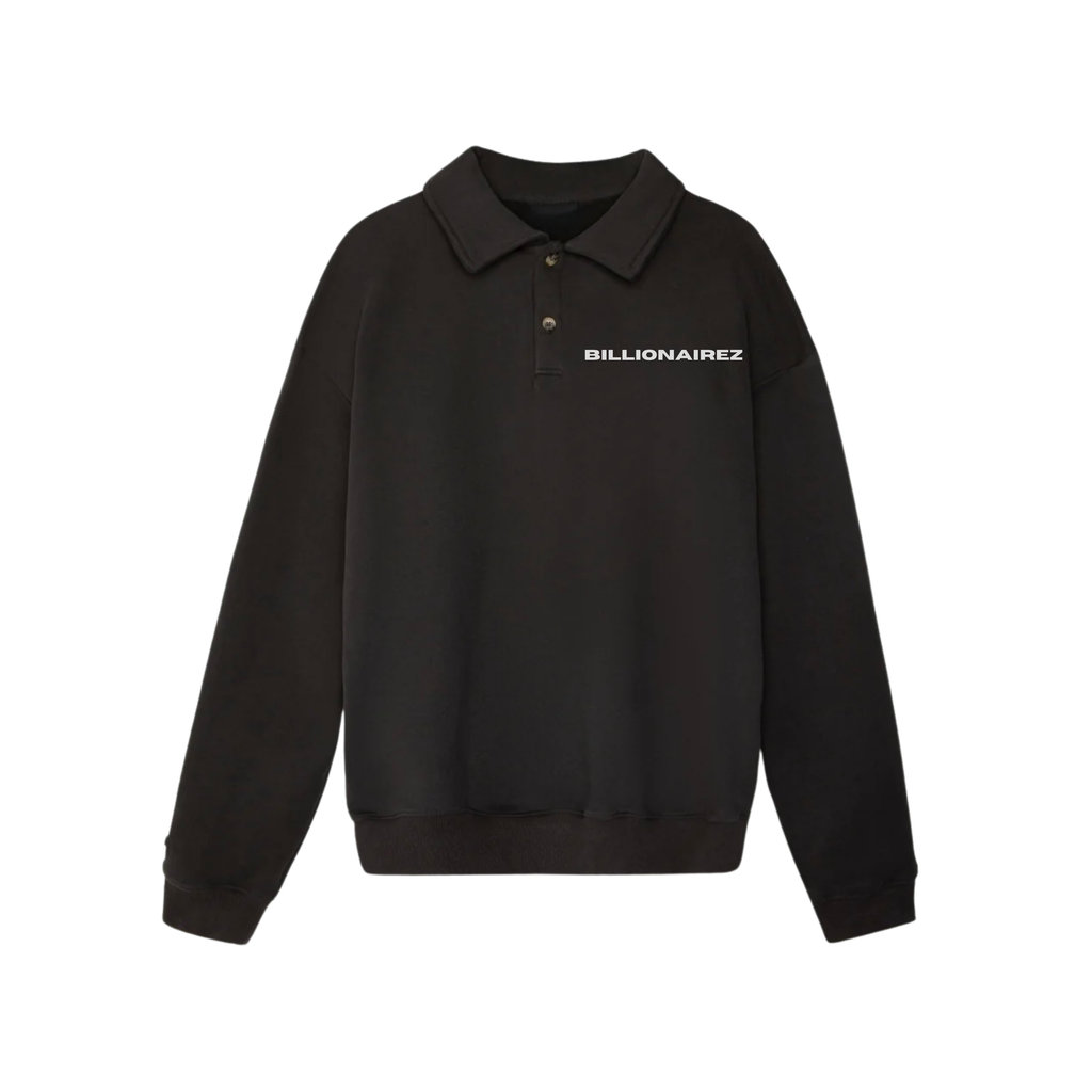 BillionaireZ Blackout Polo Sweatshirt