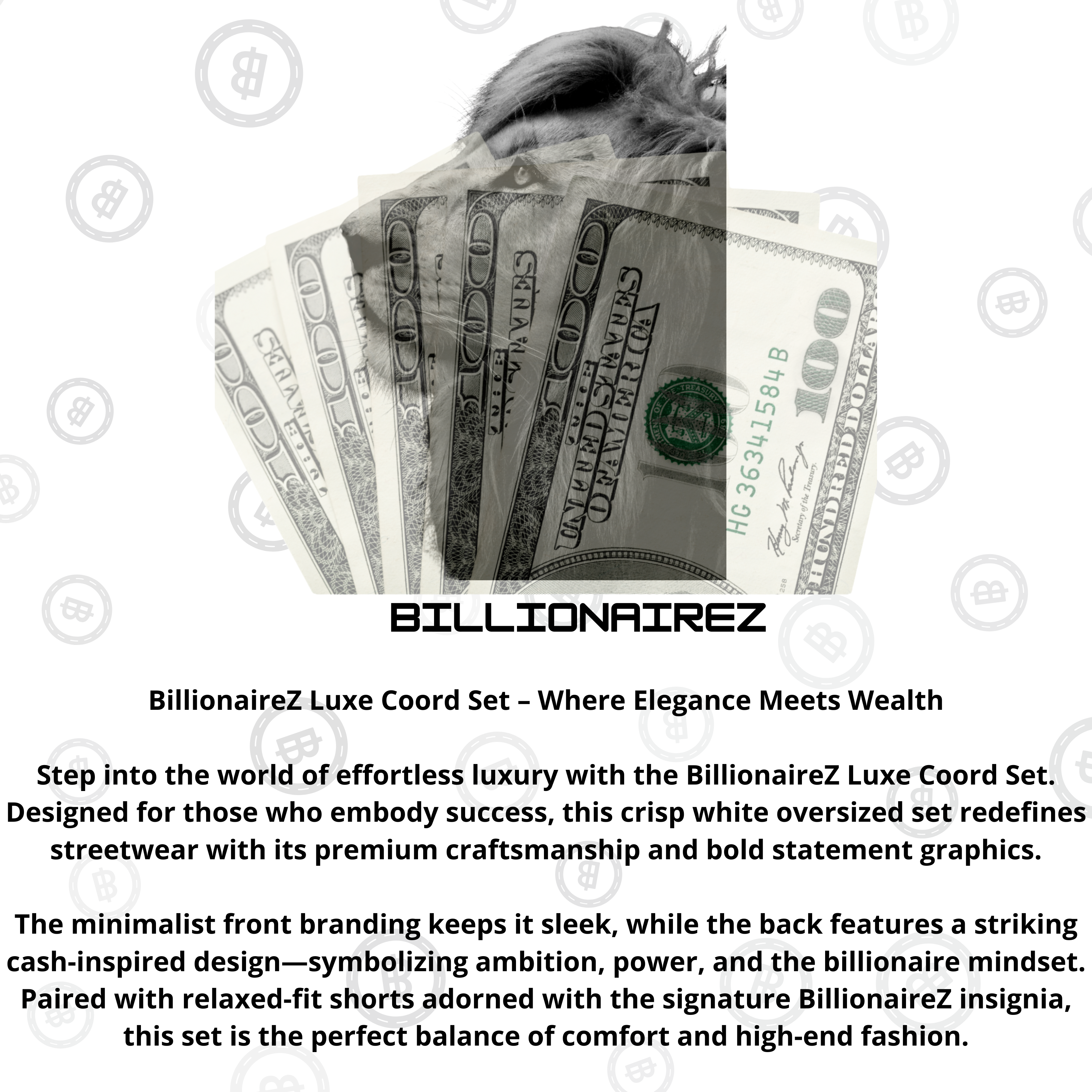 BillionaireZ Luxe Coord Set – Where Elegance Meets Wealth
