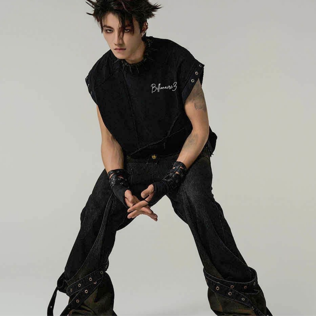 BillionaireZ Rebel Stud Vest