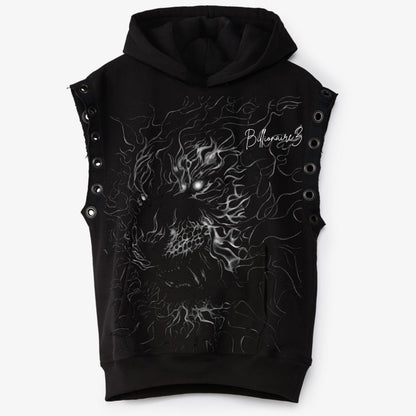 BillionaireZ “Inferno Spirit” Sleeveless Hoodie