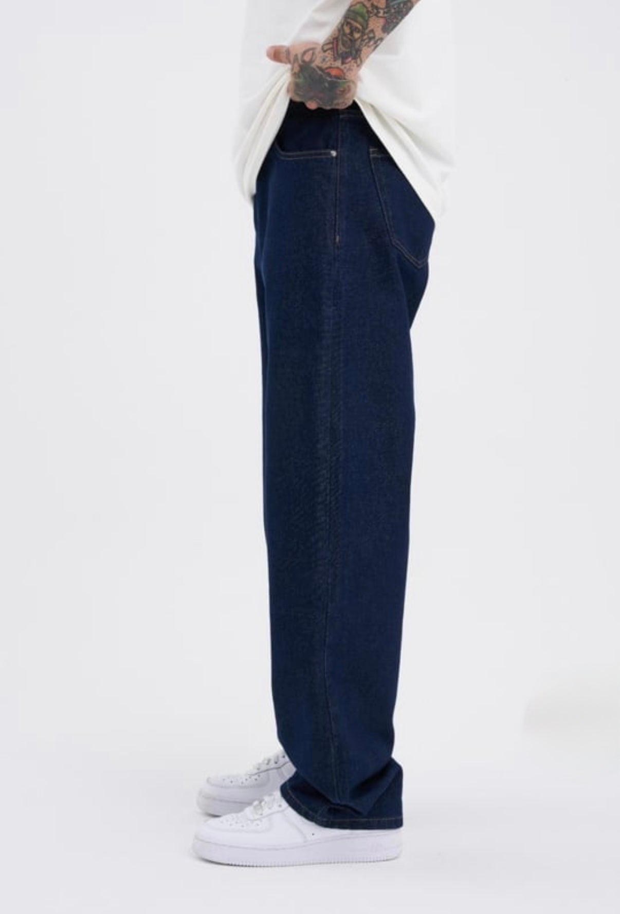 Midnight Hustle Wide-Leg Denim – BillionaireZ Drop