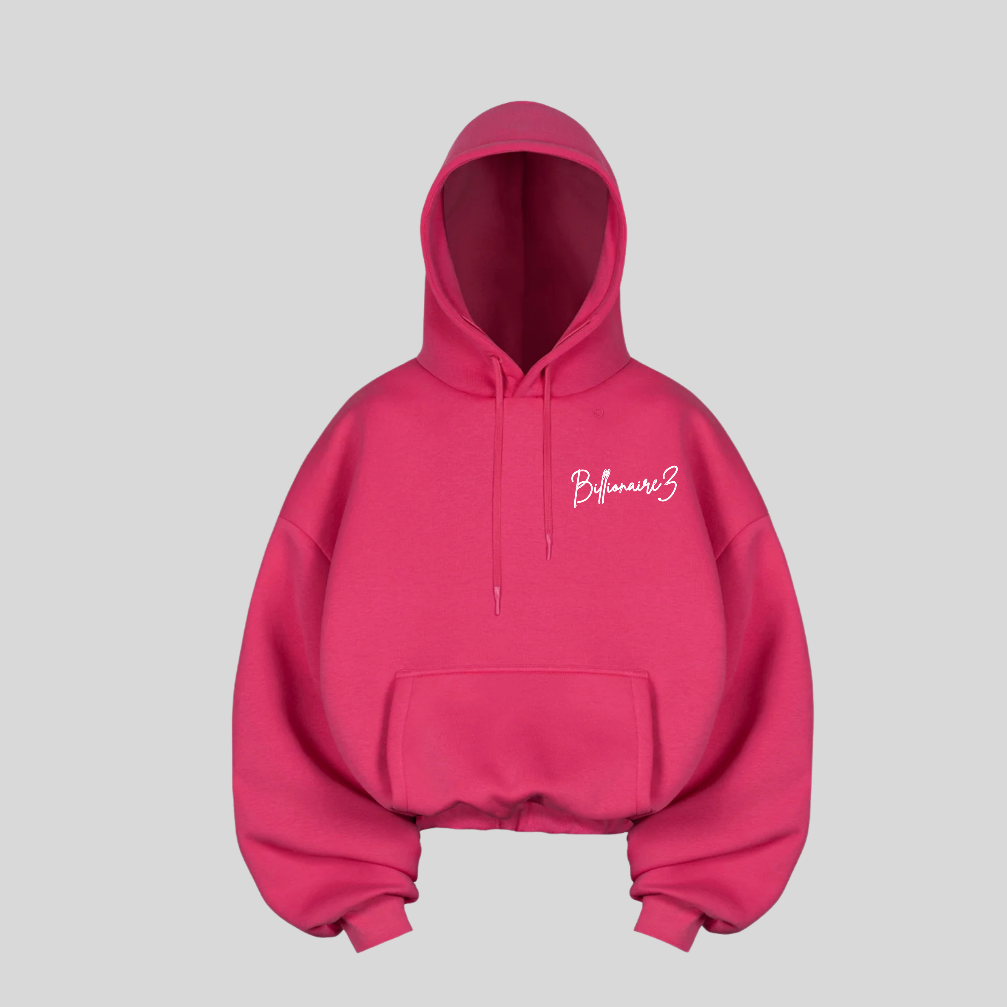 BillionaireZ® Signature Oversized Coord Set – Hot Pink