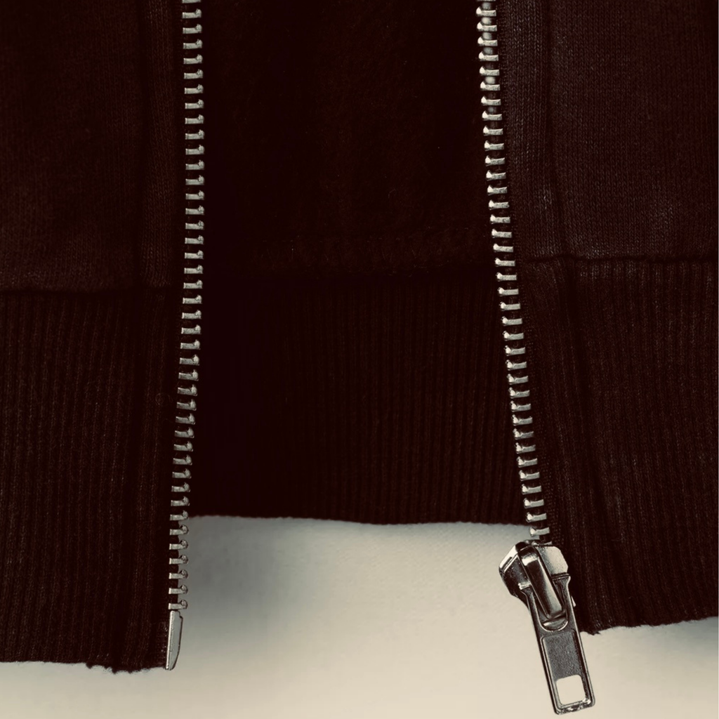 BZ Flight Mode Studded Zip Hoodie