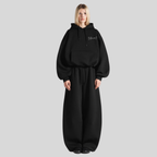 BillionaireZ® Signature Oversized Coord Set – Jet Black