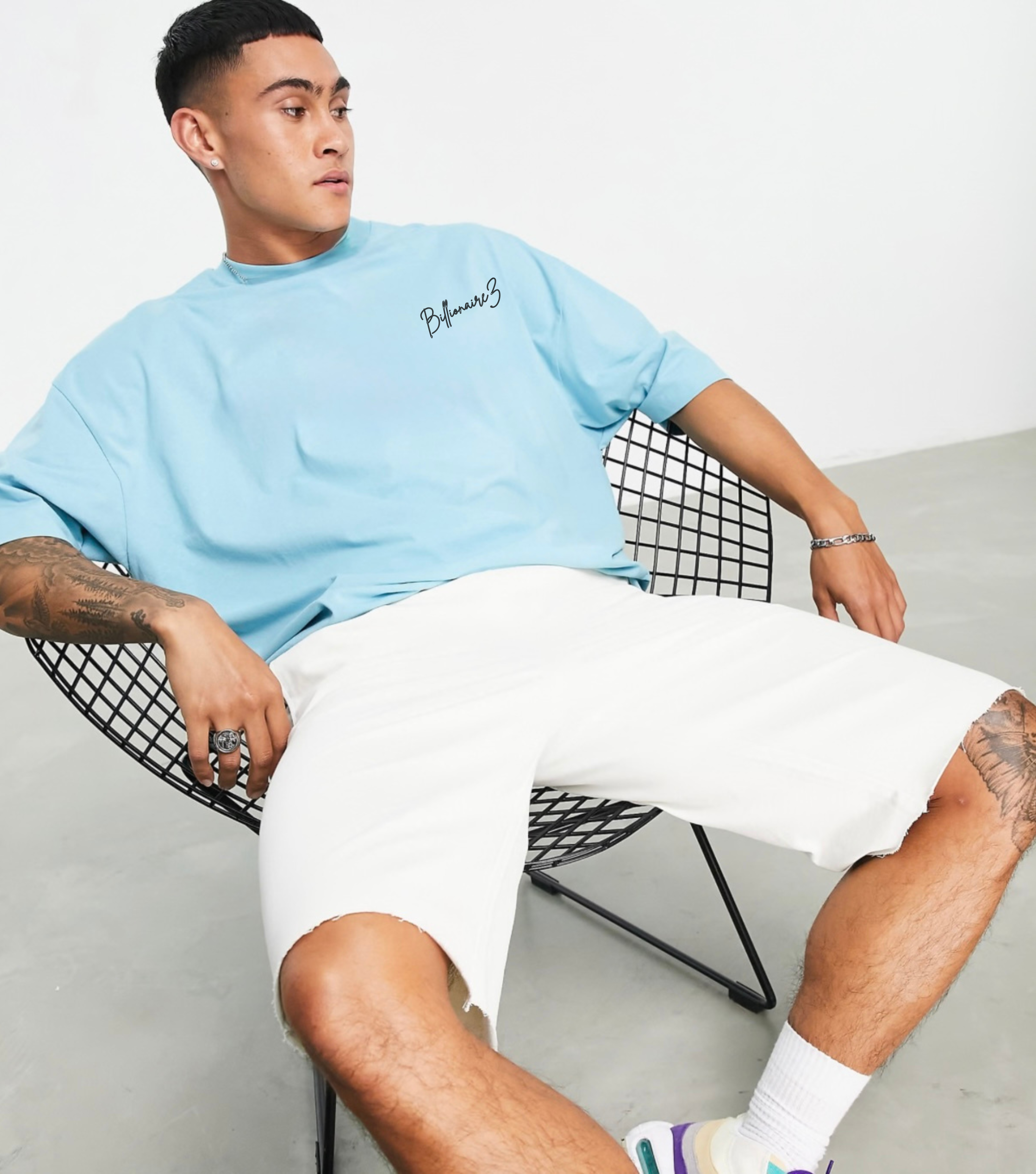 BillionaireZ “Conquer Absolute” Oversized T-Shirt