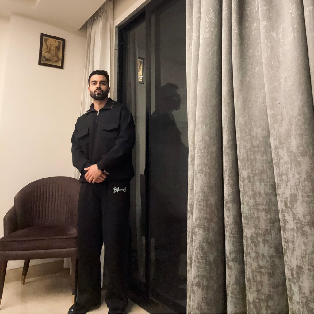 Midnight Authority Studded Coord Set