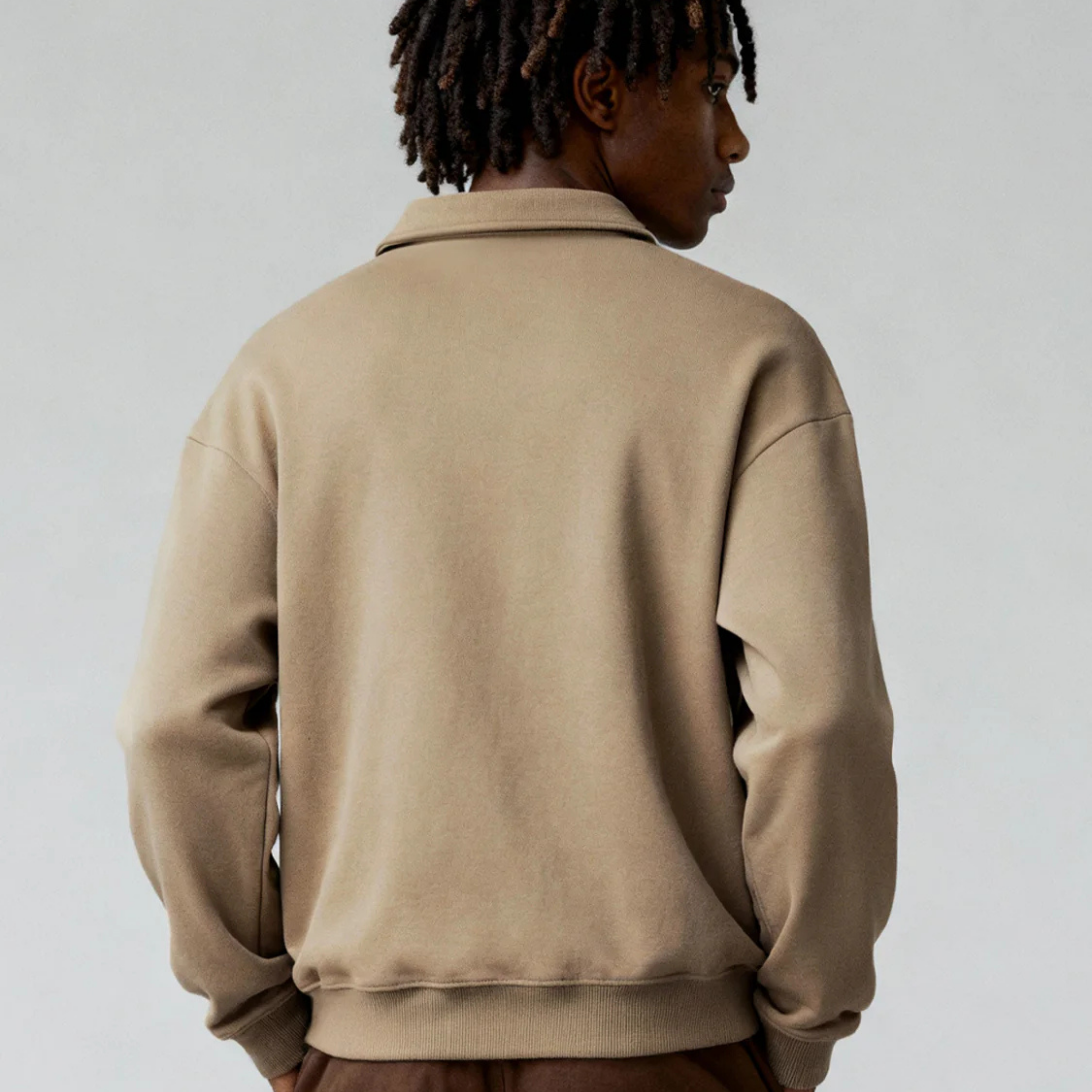 BillionaireZ Sandstone Polo Sweatshirt