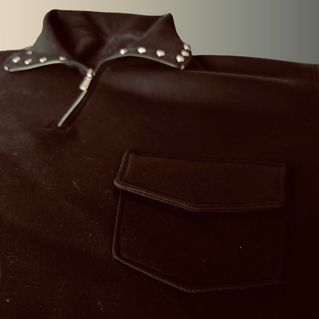 Midnight Authority Studded Coord Set