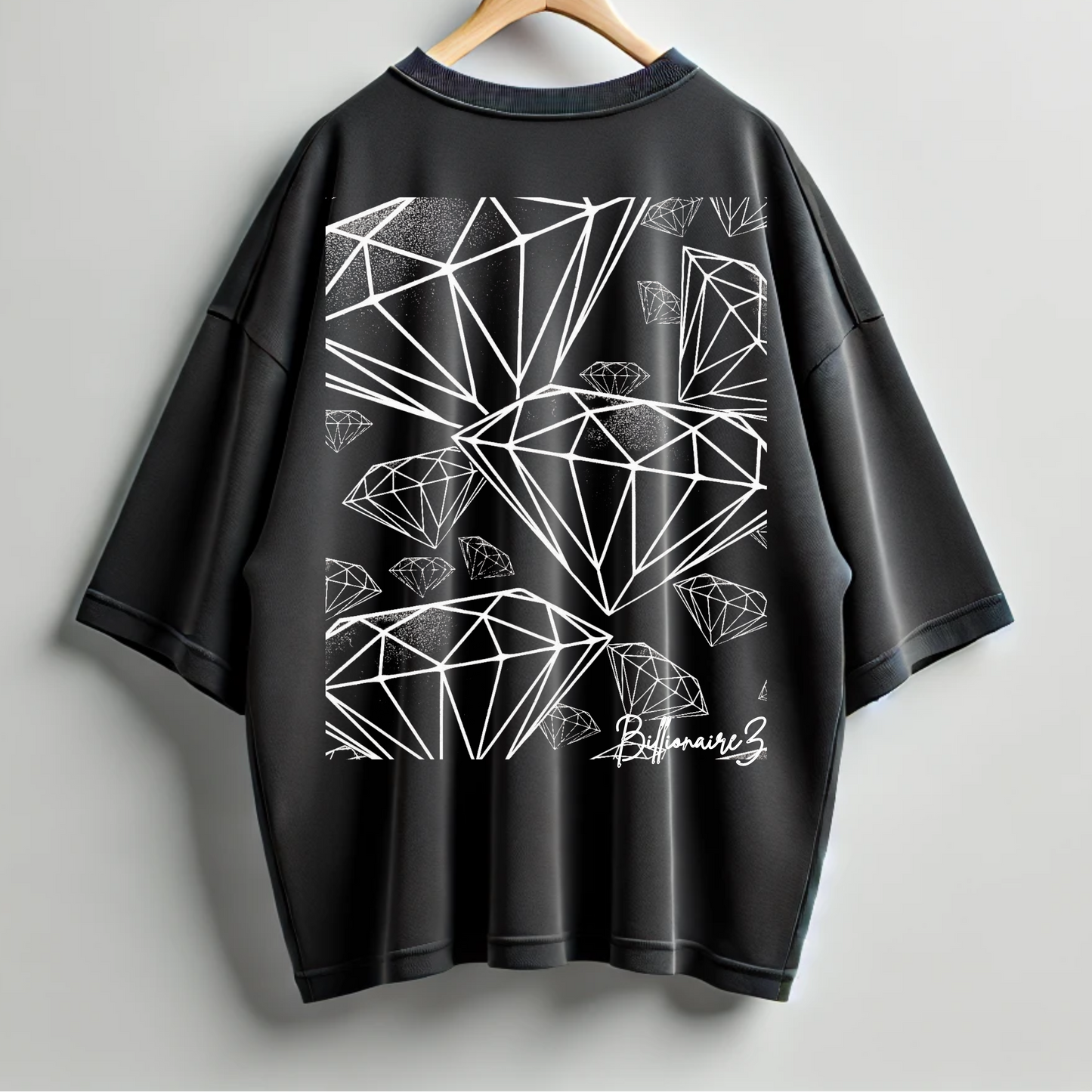 BillionaireZ “Shine Like a Billion” Oversized T-Shirt