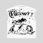 BillionaireZ “Celestial Authority” Studded Oversized Vest Tee