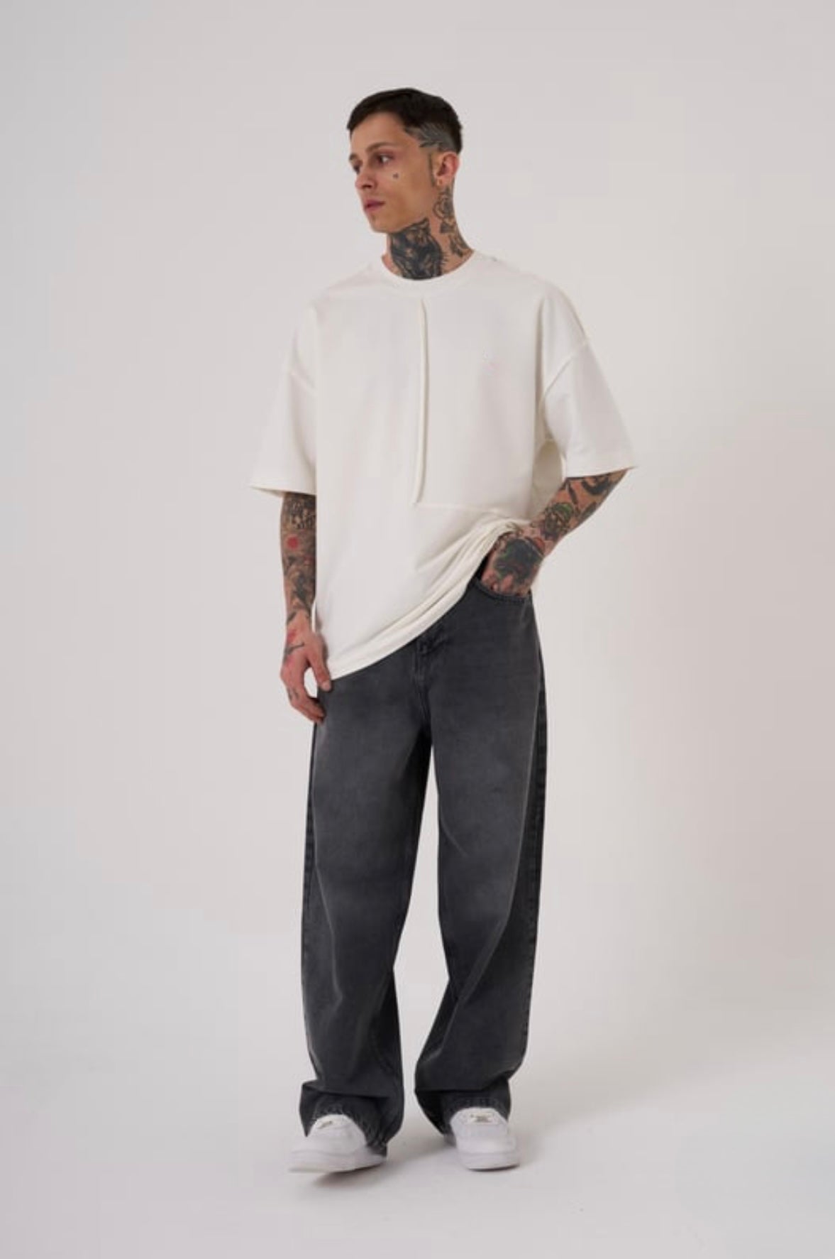 Noir Drift Washed Denim – BillionaireZ Street Series