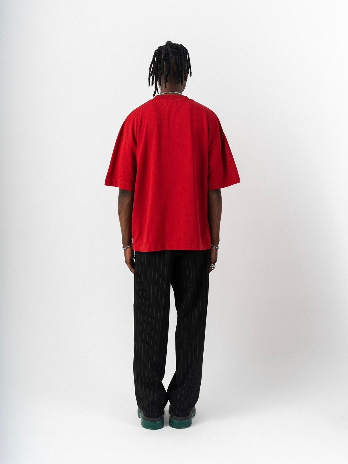 BillionaireZ Supreme Oversized T-Shirt – Red