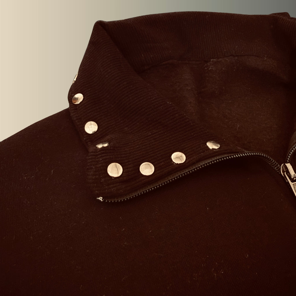 Midnight Authority Studded Coord Set