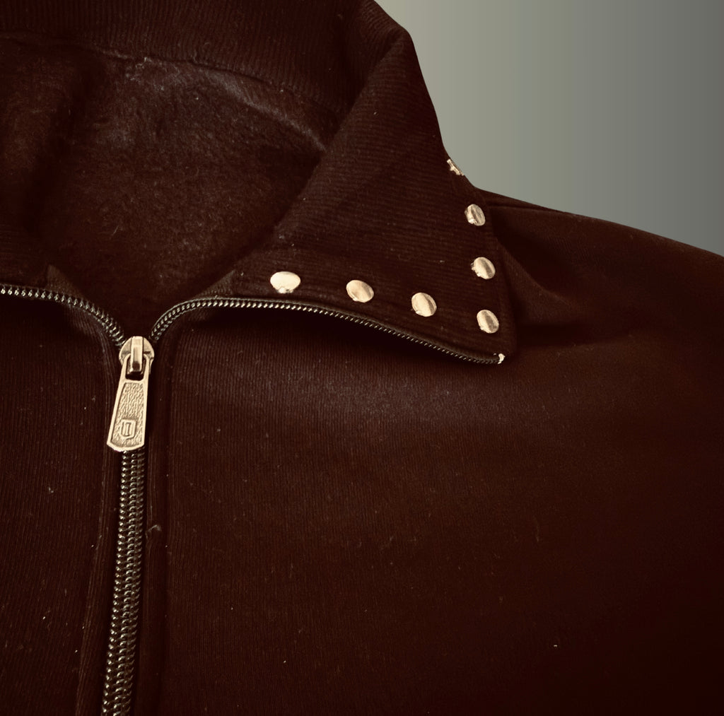 Midnight Authority Studded Coord Set