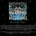 BillionaireZ ‘Great Wave’ Oversized T-Shirt