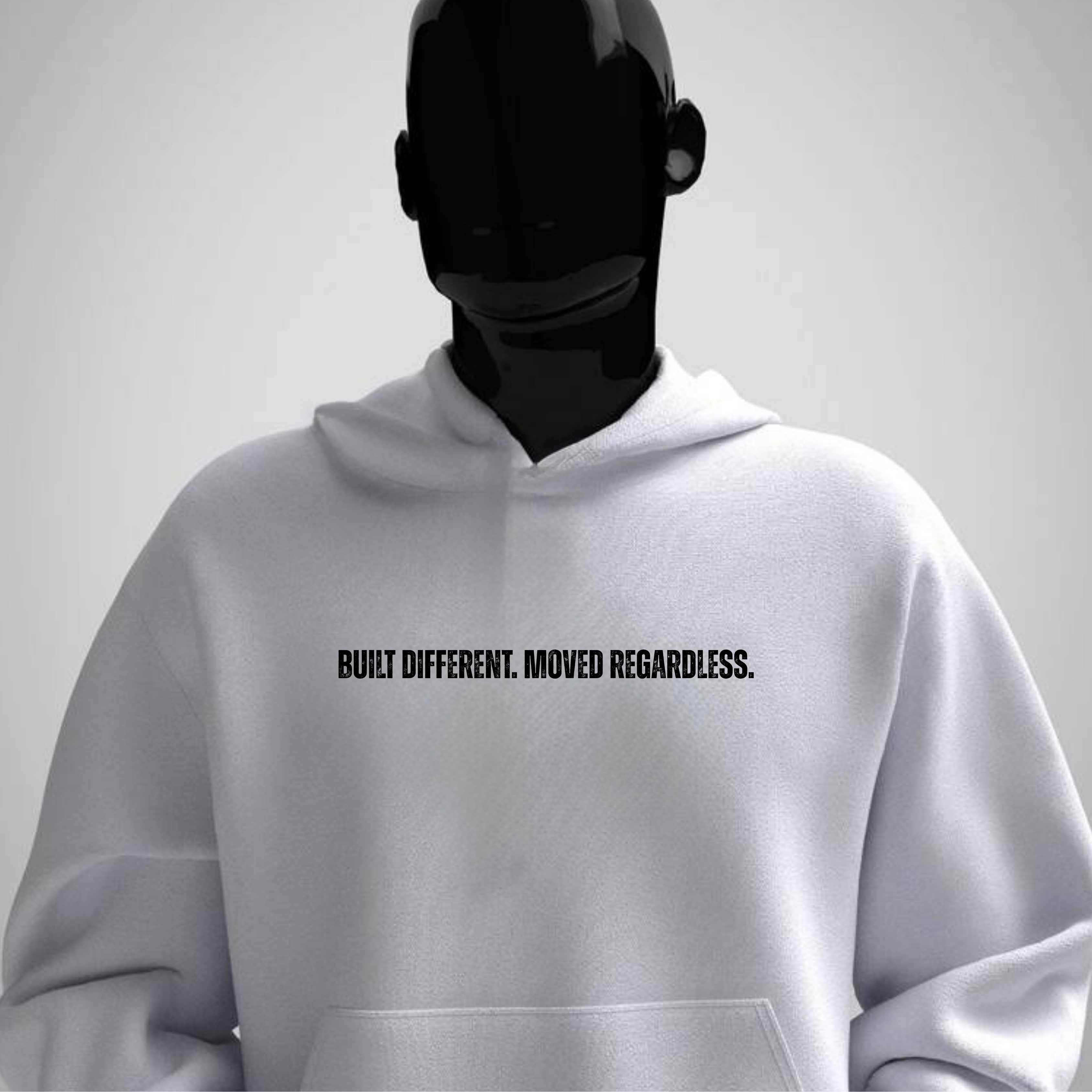 Built Different Hoodie – Ivory Edition